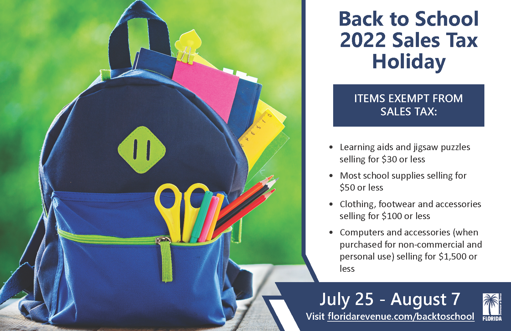 Back-to-School Sales Tax Holiday: What You Need to Know That Can